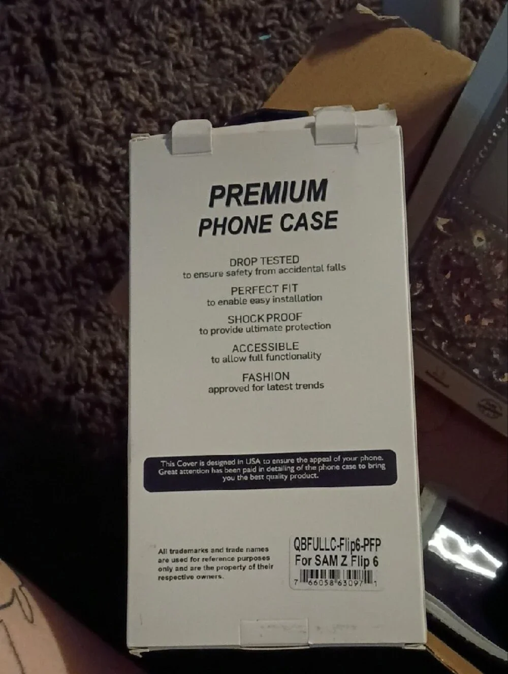 Premium Bling Phone Case for - Gold & Clear